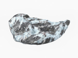 Snow Stone 04 3D 모델