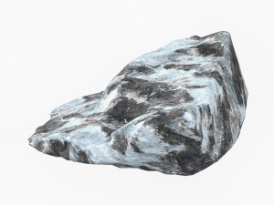 Snow Stone 04 3D-Modell