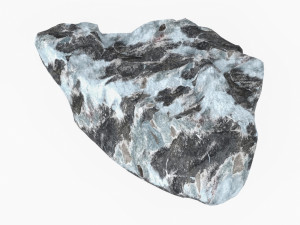 Snow Stone 04 3D-Modell