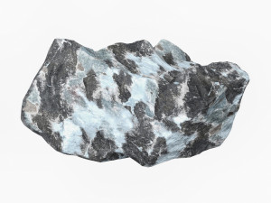 Snow Stone 05 3D Model