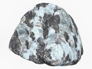 Snow Stone 06 3D Model