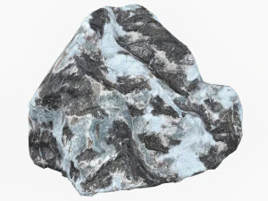 Snow Stone 06 3D Model