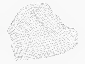 Snow Stone 06 3D Model