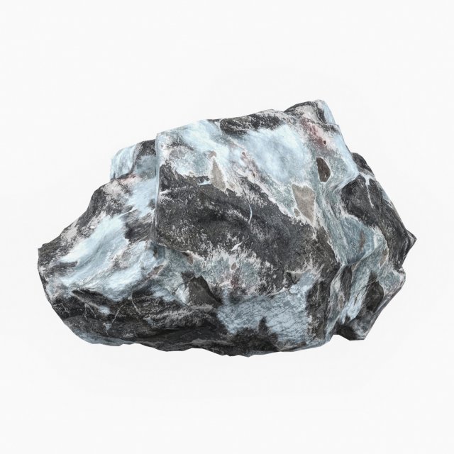 Snow Stone 07 Modelo 3D .c4d .max .obj .3ds .fbx .stl .blend 