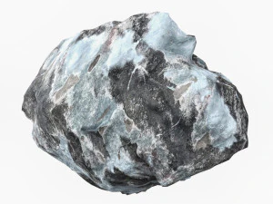 Snow Stone 07 3D Model