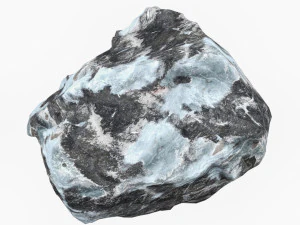 Snow Stone 07 3D Model