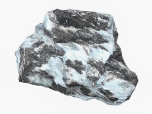 Snow Stone 07 3D Model