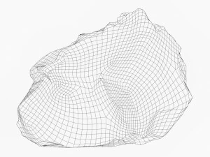 Snow Stone 07 3D Model