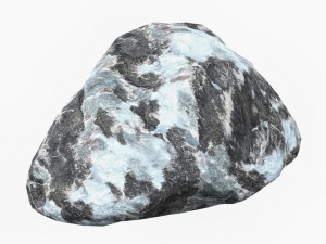 Snow Stone 08 3D 모델