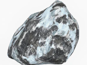 Snow Stone 08 3D Model