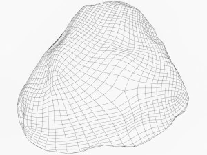 Snow Stone 08 3D Model
