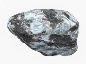Snow Stone 09 3D Model