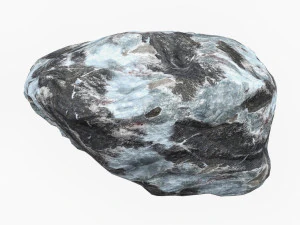 Snow Stone 09 3D Model