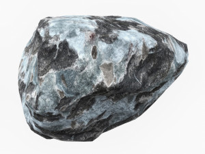 Snow Stone 09 3D Model