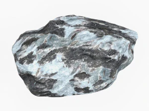 Snow Stone 09 3D Model