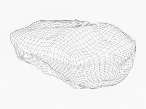 Snow Stone 09 3D Model