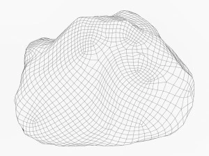 Snow Stone 10 3D Model