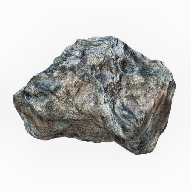Cliff Rock 03 3D 모델 .c4d .max .obj .3ds .fbx .stl .blend 