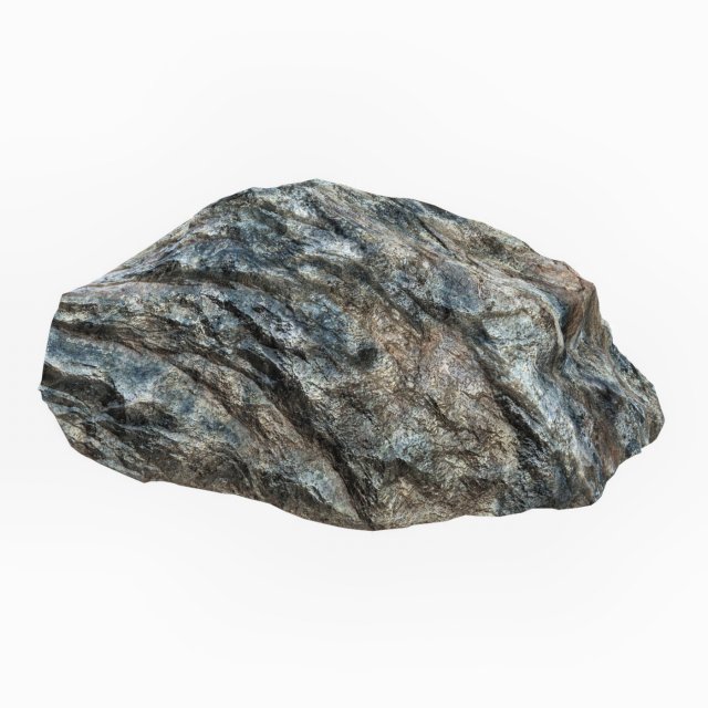 Cliff Rock 04 3D Model .c4d .max .obj .3ds .fbx .stl .blend 