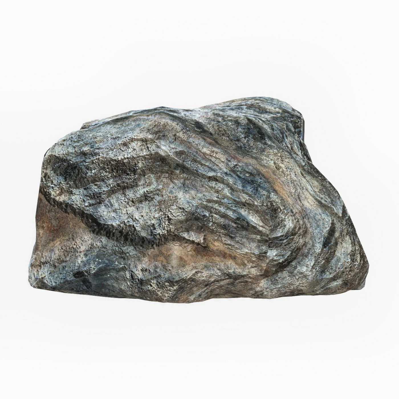 Cliff Rock 05 3D Model .c4d .max .obj .3ds .fbx .stl .blend 