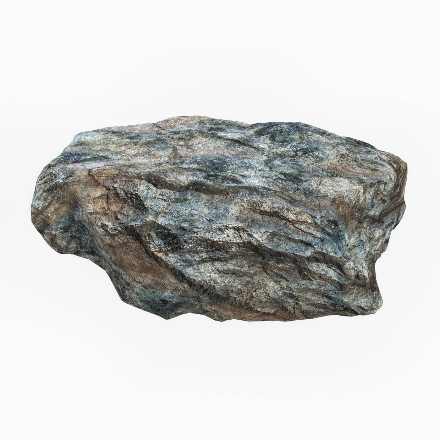 Cliff Rock 11 3D Model .c4d .max .obj .3ds .fbx .stl .blend 