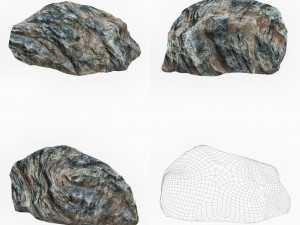Cliff Rock Collection 3D Model