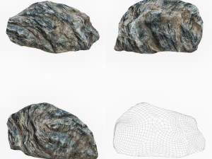Cliff Rock Collection 3D Model