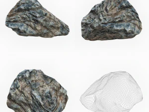 Cliff Rock Collection 3D Model