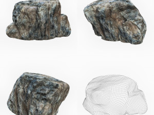 Cliff Rock Collection 3D Model