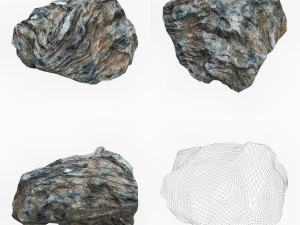 Cliff Rock Collection 3D Model