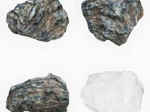 Cliff Rock Collection 3D Model
