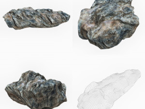 Cliff Rock Collection 3D Model