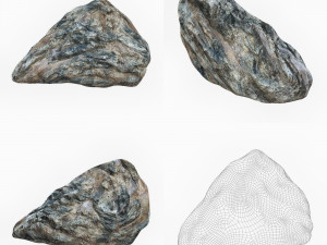 Cliff Rock Collection 3D Model