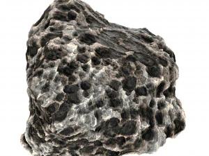 Roccia vulcanica 02 Modello 3D