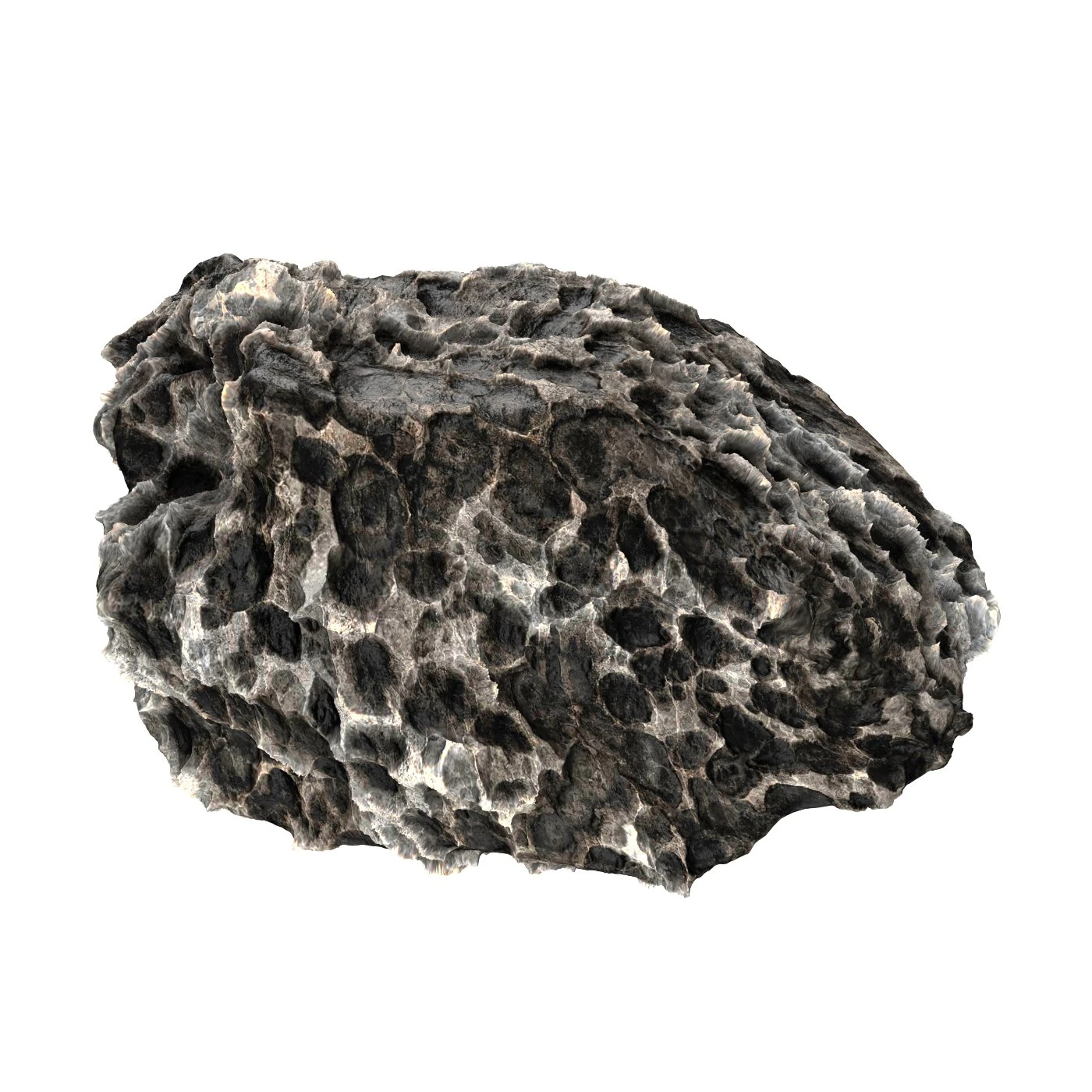 Volcanic Rock 10 3D Model .c4d .max .obj .3ds .fbx .stl .blend 