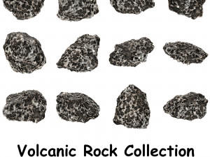 Volcanic Rock Collection 3D 模型