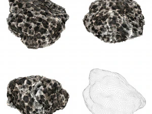 Volcanic Rock Collection 3D Model