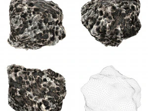 Volcanic Rock Collection 3D Model