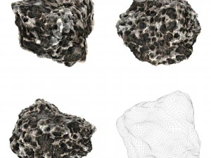 Volcanic Rock Collection 3D Model