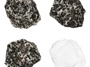 Volcanic Rock Collection 3D Model