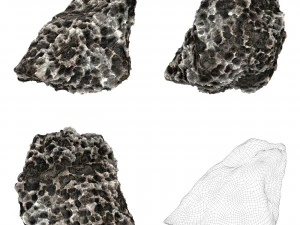 Volcanic Rock Collection 3D Model