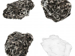 Volcanic Rock Collection 3D Model