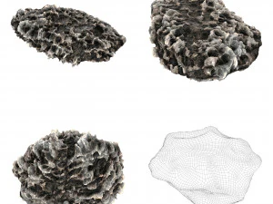 Volcanic Rock Collection 3D Model
