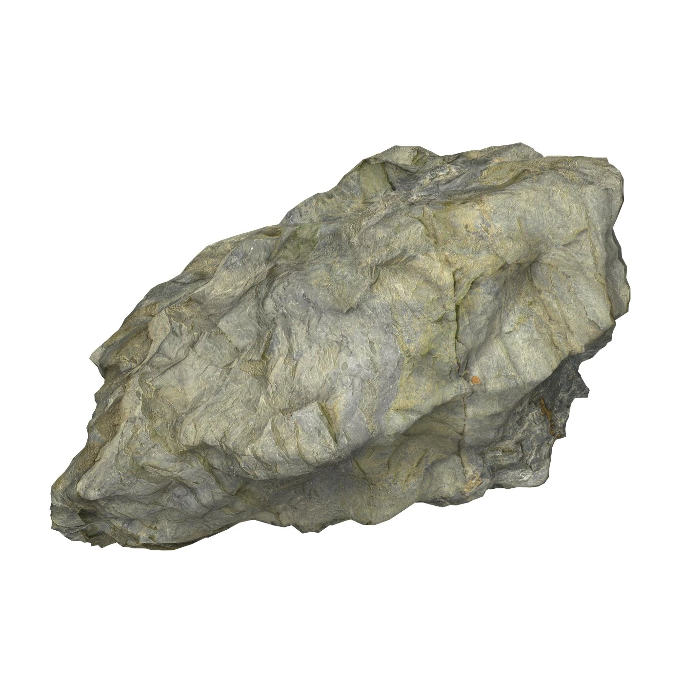 Natural Stone 06 3D Model .c4d .max .obj .3ds .fbx .stl .blend 