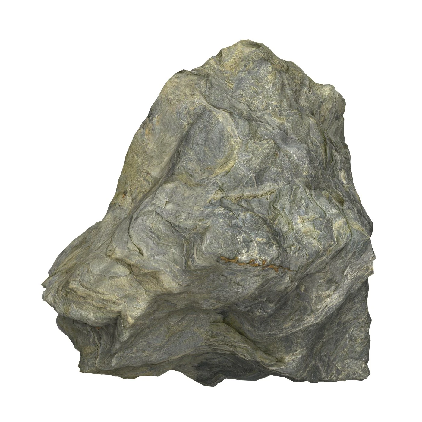 Natural Stone 07 3D Model .c4d .max .obj .3ds .fbx .stl .blend 
