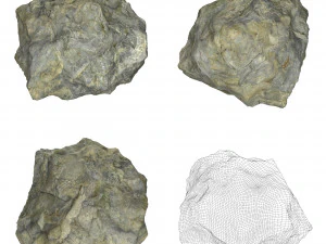 Natural Stone Collection 3D Model