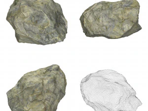 Natural Stone Collection 3D Model