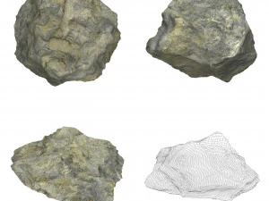 Natural Stone Collection 3D Model