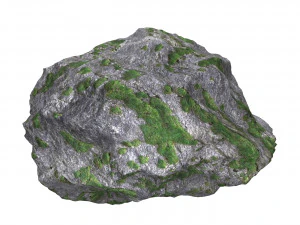 Ground Rock 02 3D Model