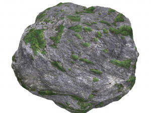 Ground Rock 03 3D Model